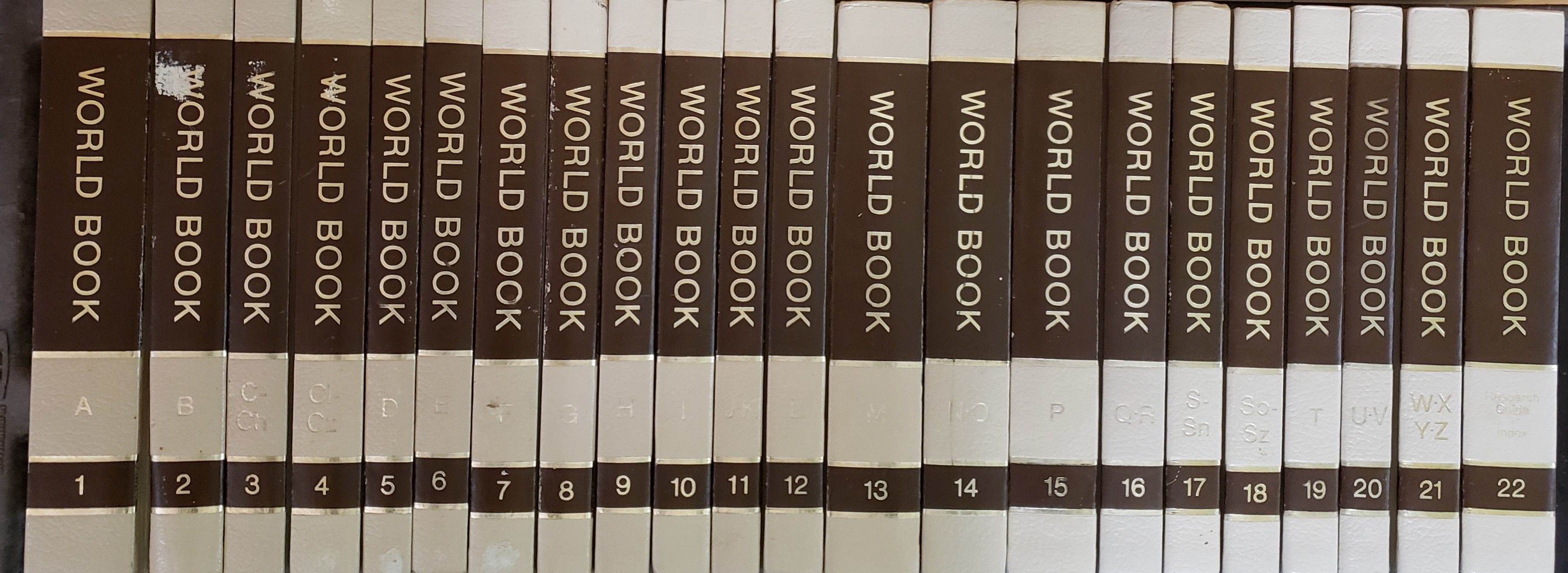 The World Book Encyclopedia 22 Volume Set by Zeleny, Robert