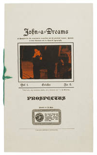 Prospectus for &quot;John-A- Dreams&quot; by TArkington, Booth - 1896