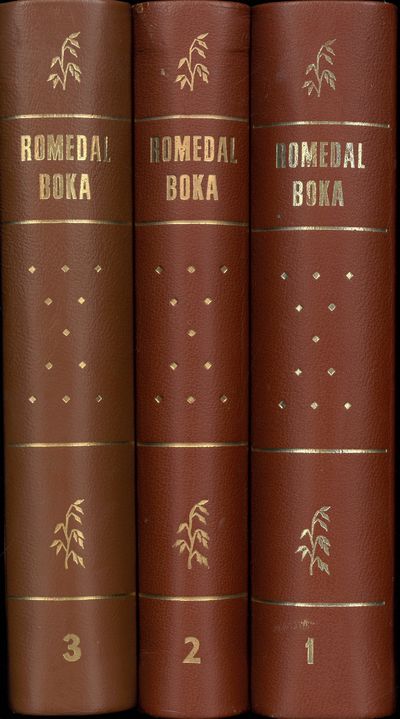 Romedalboka. Garder og slekter. I-III.