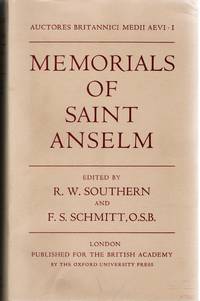 [RELIGION] MEMORIALS OF SAINT ANSELM
