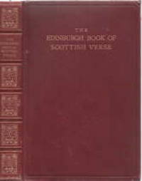 cover of The Edinburgh Book of Scottish Verse, 1300-1900. Selected and edited by W.M. Dixon.