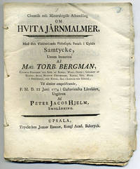 Chemisk och mineralogisk afhandling om hvita…