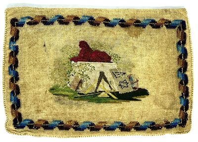 [TEXTILE] [EMBROIDERY] Men's Masonic Wallet