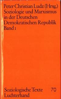 Soziologie und Marxismus in der Deutschen…