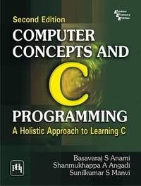 Computer Concepts and C Programming