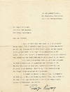 Rivera Typed Letter SIGNED about painting murals and exhibitions