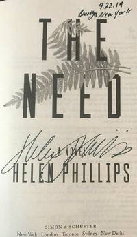 THE NEED (SIGNED, DATED & NEW YORK)