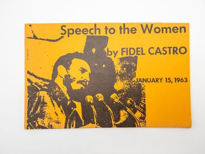 Speech to the Women, January 15 1963