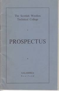 image of The Scottish Woollen Technical College Prospectus for Session 1951-52