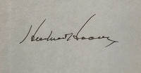 THE MEMOIRS OF HERBERT HOOVER. Three Volume Set, Each Book SIGNED
