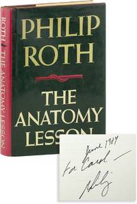 The Anatomy Lesson [Inscribed to Carol Anthony, with ALS Laid In]