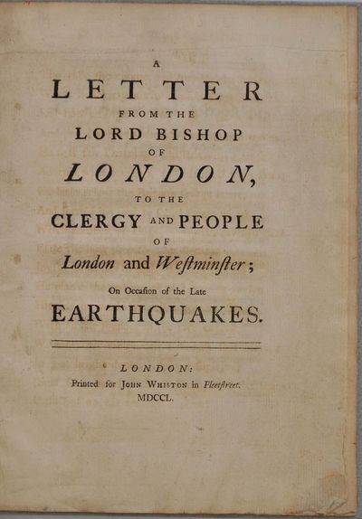 London: Printed for John Whiston in Fleetstreet, 1750. Book. Very good+ condition. Hardcover. Early ...