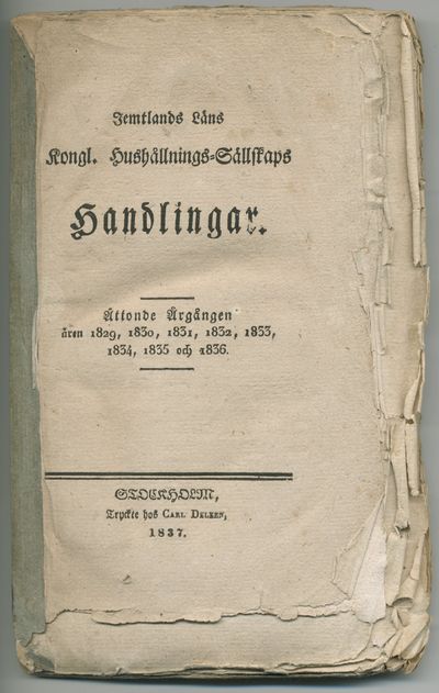 Jemtlands läns kongl. hushållnings-sällskaps…