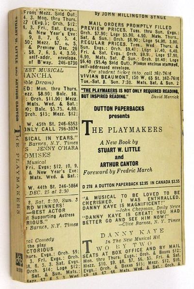 NY: Dutton. (1971). First Dutton paperback edition. From the library of Cheryl Crawford. Crawford, T...