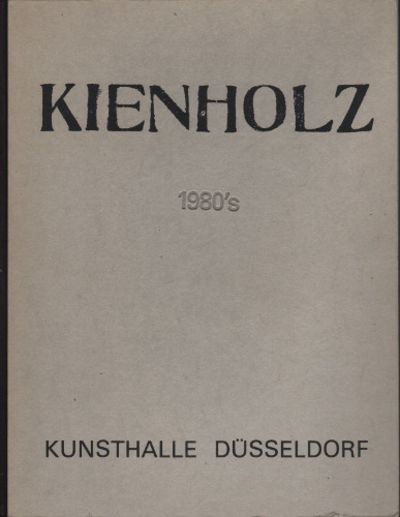 EDWARD AND NANCY KIENHOLZ. 1980's.