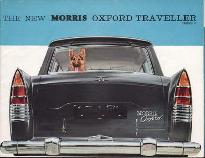 MORRIS OXFORD SERIES TRAVELLER SERIES V.