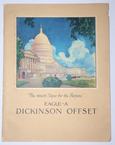 Holyoke, Massachusetts: American Writing Paper Company Inc, 1930. Wraps (Midweight card stock). Stap...
