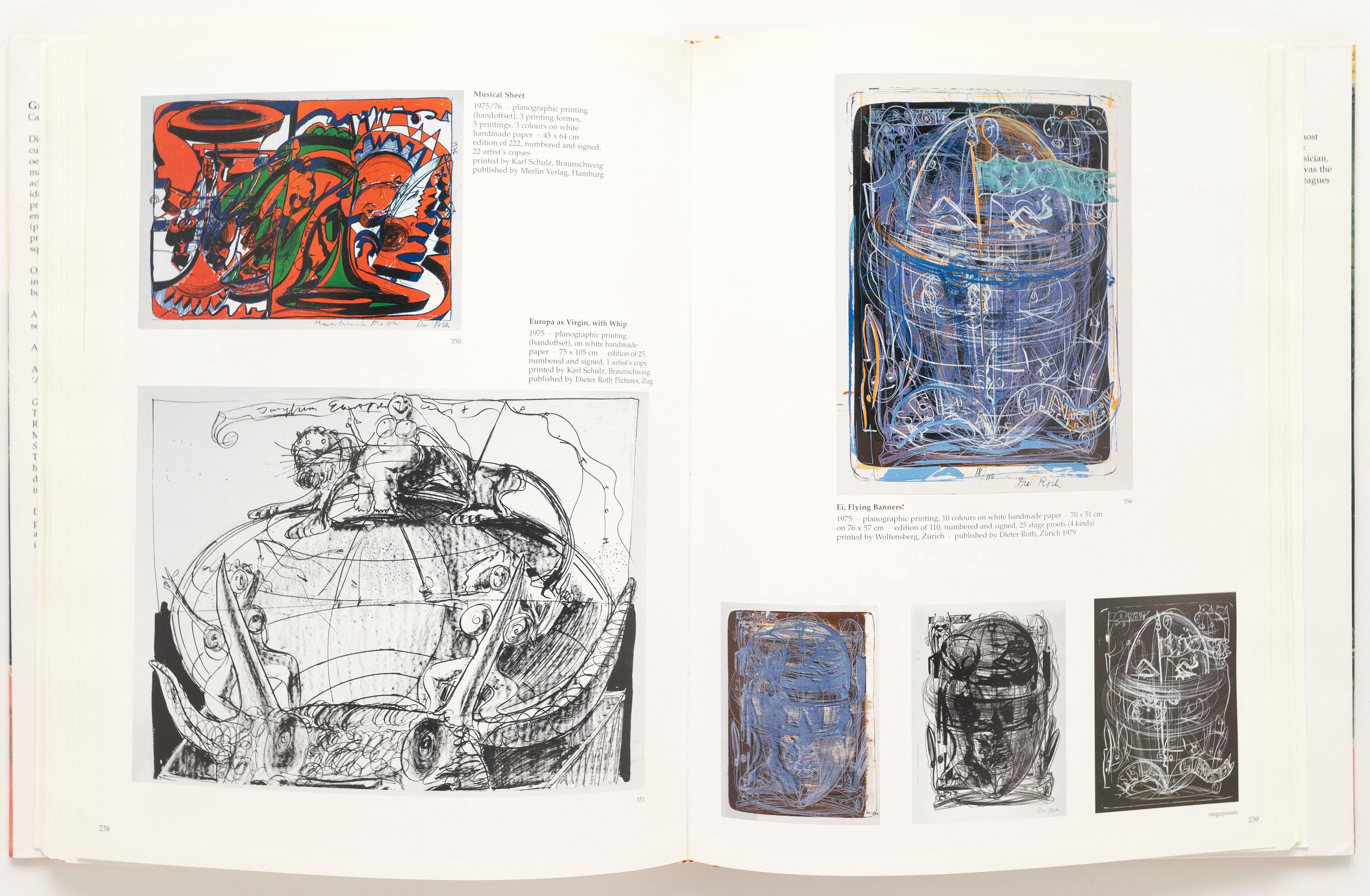 Dieter Roth: Graphic Works: Catalogue Raisonne 1947-1998 by Dirk