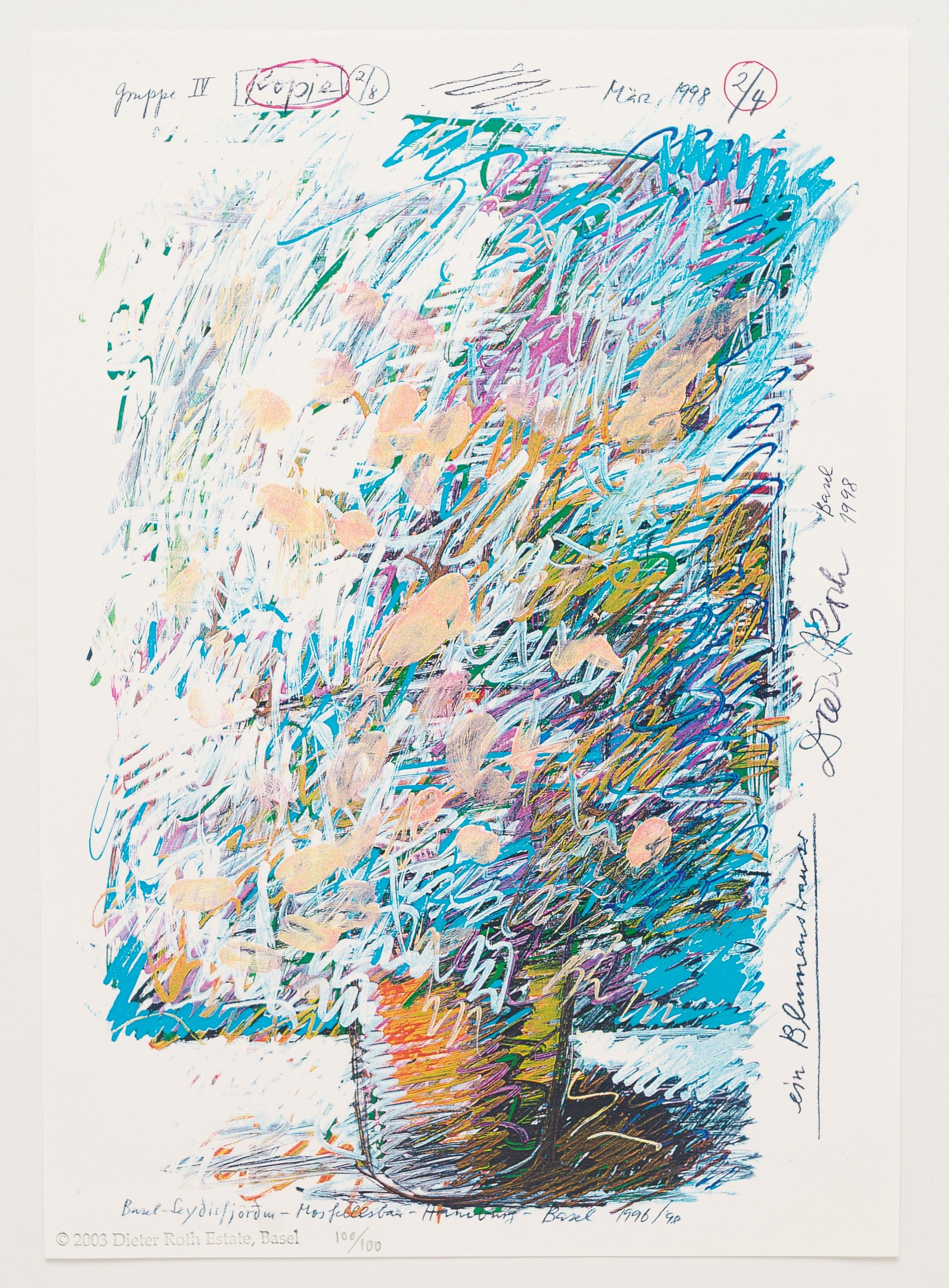 Dieter Roth: Graphic Works: Catalogue Raisonne 1947-1998 by Dirk