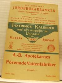 Taxerings-kalender med adressupgifter för Uppsala…