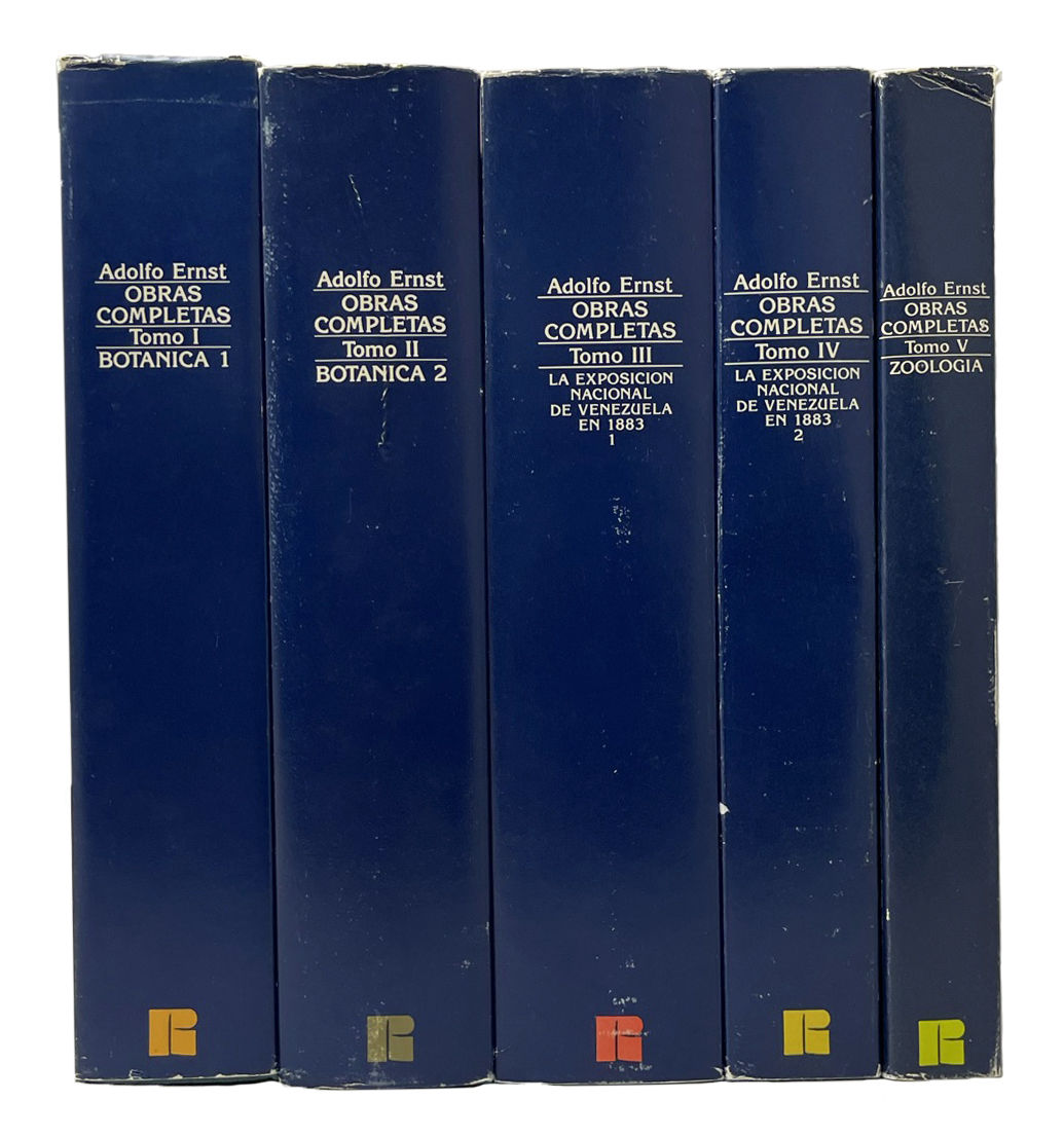 Obras Completas Adolfo Ernst Compilacio N Por Blas Bruni Celli Coordinador De La Edicio N Miguel Sua Rez Hellip By Adolfo Ernst Hardcover From Natural History Books Sku 84