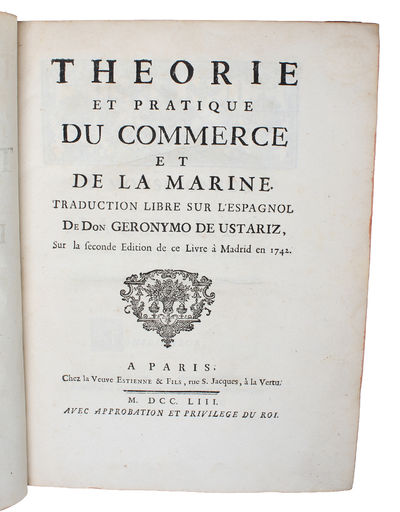 Théorie et pratique du commerce et de la marine. (photo 2)