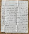 Autograph Letter Signed, Liverpool, England, May 22, 1811 to Mrs. Peter Wainwright, Cambridge, Massachusetts