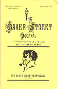 THE BAKER STREET JOURNAL ~ An Irregular Quarterly of Sherlockiana ~ September 1976