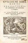 Enarrationes, de aegrotis, et morbis in Evangelio. Opus in miraculorum Christi Domini amplitudinem Ecclesiae Christianae elimatum