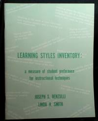 Learning Styles Inventory: a measure of student preference for instructional techniques