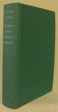 Musikens historia i Västerlandet intill 1600.