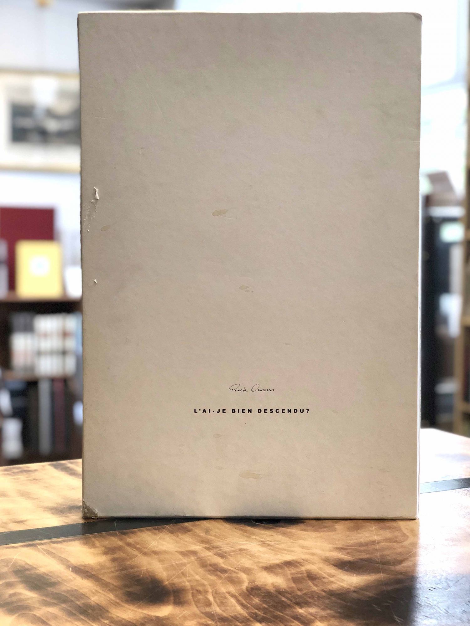 L'ai-je bien descendu by OWENS, Rick | 2007 | France Aline