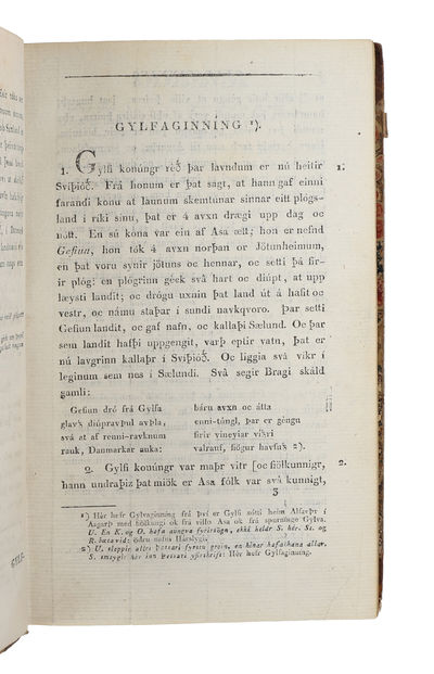 Snorra=Edda ásamt Skáldu og tharmed fylgjandi Ritgjördum. Eptir gömlum Skinnbókum. Útgefin af R. Kr. Rask (photo 4)