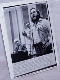 image of 8x11 glossy b&w photo of Reverend Gene Leggett of Dallas