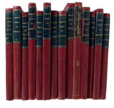 Fourteen small format mid-19th century French books whose titles start with "Physiologie.