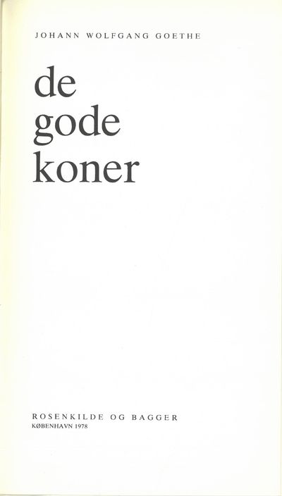 De gode koner.
