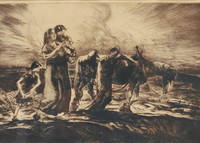 SIGNED ORIGINAL ETCHING: Going Home