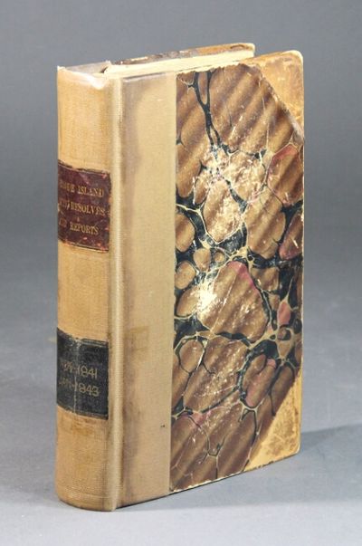 [Providence: publisher not identified, 1841. 8vo, 10 so-called session reports individually paginate...