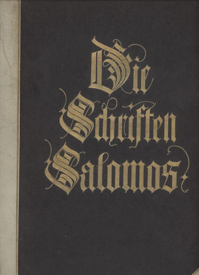 Die Schriften Salomos. Dieses Werk mit 8…