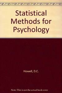 image of Statistical Methods for Psychology