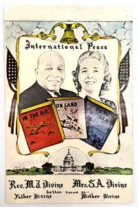 Postcard Depicting Spiritual Leaders Father Divine and Mother Divine