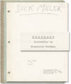Starhops (Original screenplay for the 1978 film, actor Dick Miller's working copy)