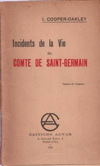 Incidents de la vie du Comte de Saint-Germain