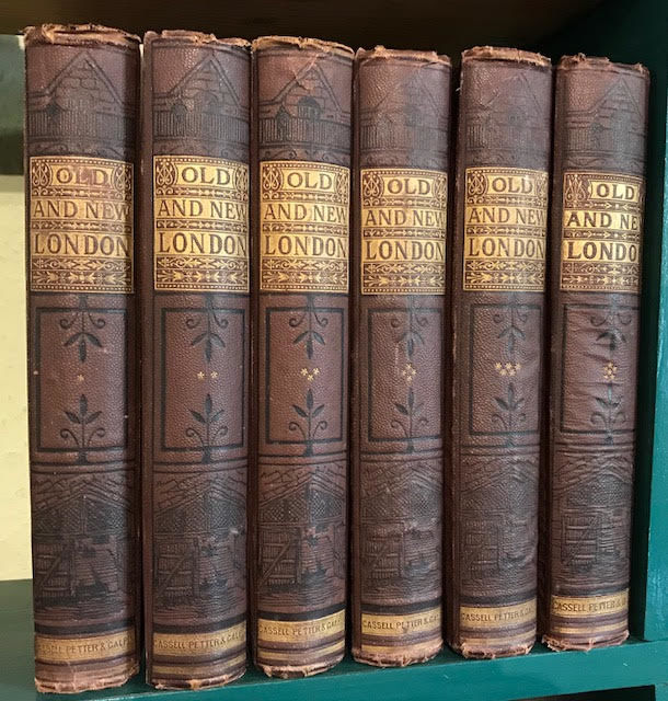 Old and New London : A Narrative of Its History, Its People and