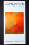 Julian Jackson: The Elements, September 6 - October 6, 2007