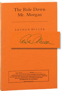 cover of The Ride Down Mt. Morgan (Uncorrected Proof, signed)