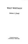 Walt Whitman (Literature & Life) by Bettina L. Knapp - Hardcover - 1994 - from Bookbarn (SKU: 880928)
