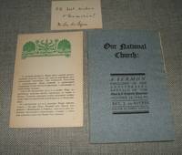 Our National Church: A Sermon Preached at the Anniversary Service of the Church of England Institute at Trinity Church, St. John, N. B. October 15th, 1902