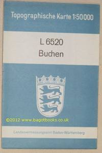 L6520 Buchen. Topographische Karte 1:50000