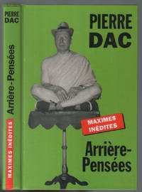 image of Arrière-pensées : Maximes inédites